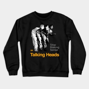 Talking heads // David Byrne Big Suit 1984 Crewneck Sweatshirt